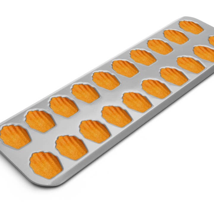 Fox Run Non-Stick Mini Madeleine Pan, 20-Cups, 4.75" x 15.5' for wholesale by Fox Run Brands
