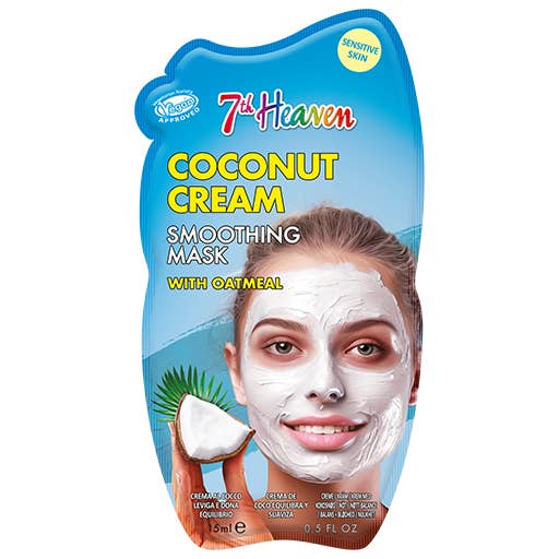 7th Heaven Kokoscrememaske med Havregryn - Udglatter & Blødgør Huden for engroshandel hos 7th Heaven