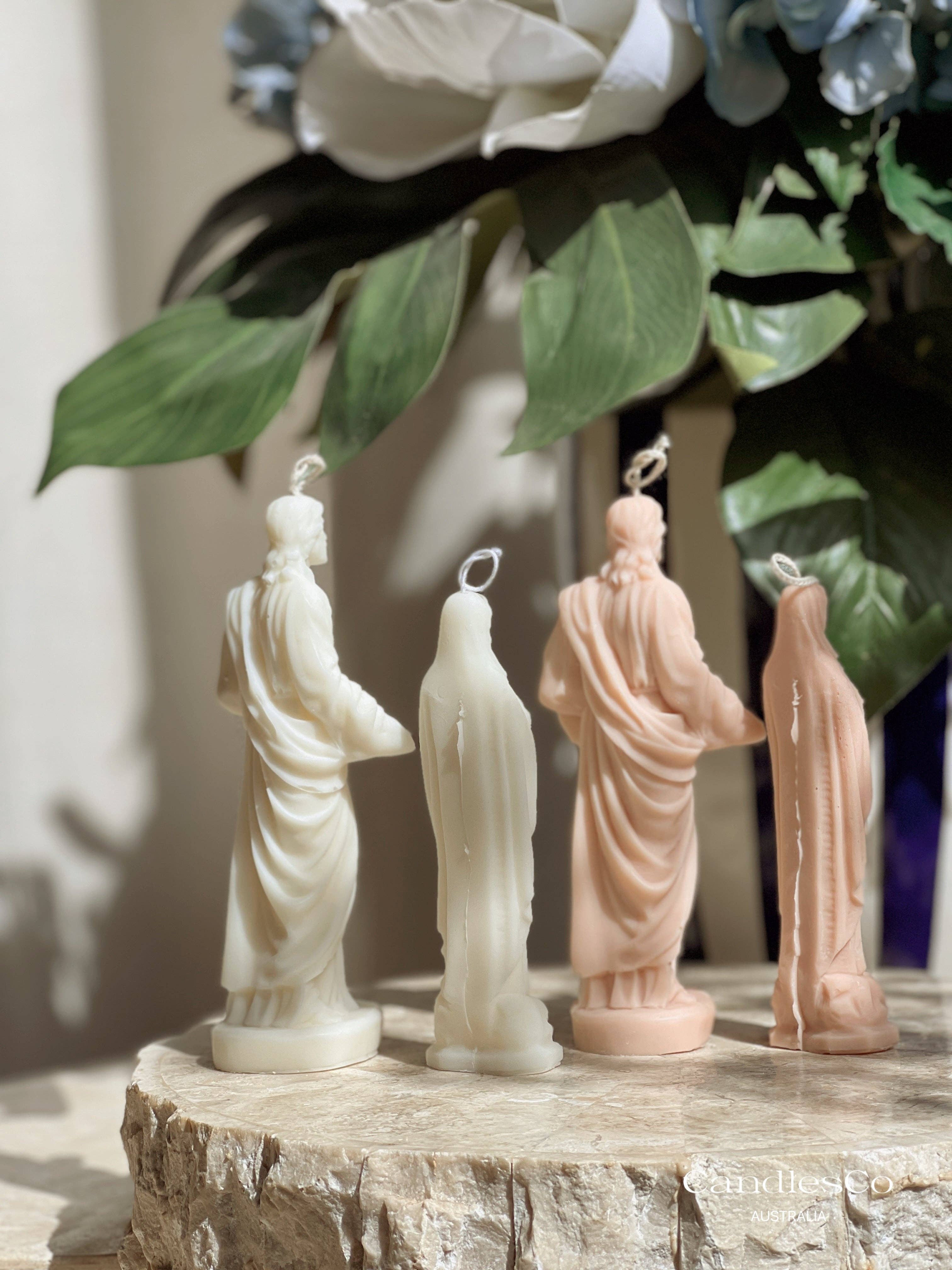 CandlesCo Australia - Wholesale Novelty candle - Jesus and Mary Statue5