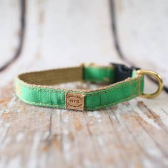 3/4" STEM GREEN COLLAR for wholesale by Finnegan’s Standard Goods