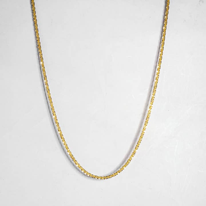 Diamond Cut Chain Necklace for wholesale by Sami Jewels