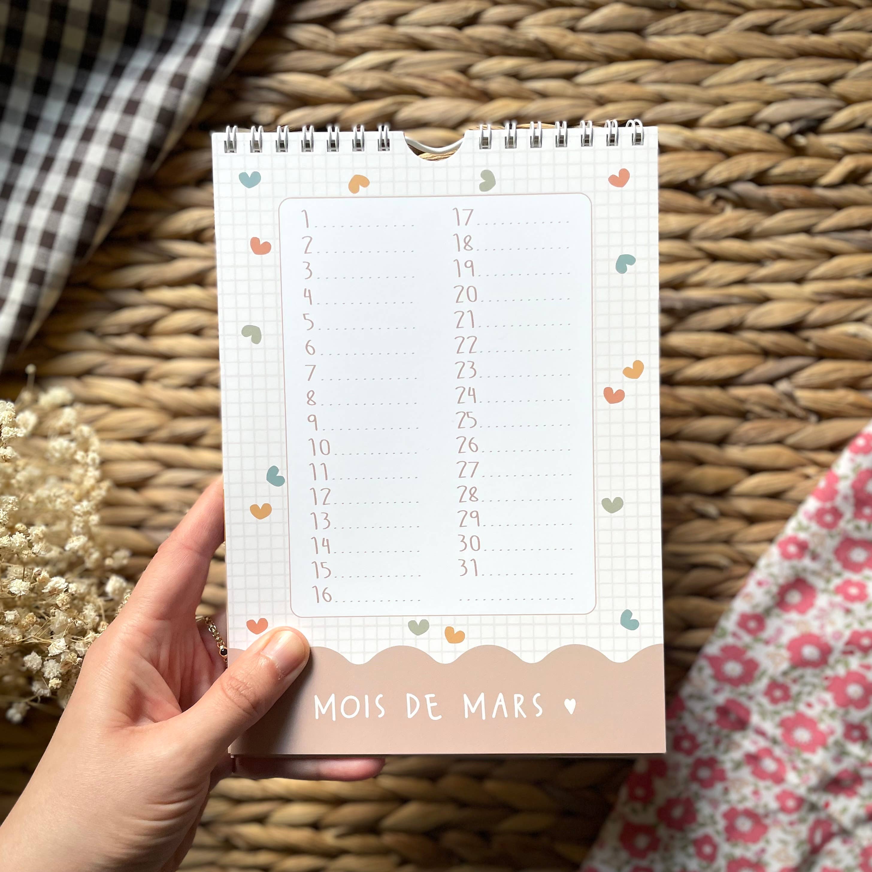 Papier Poetic - Wholesale Calendar - My Perpetual Birthday Calendar - Liberty Wall4