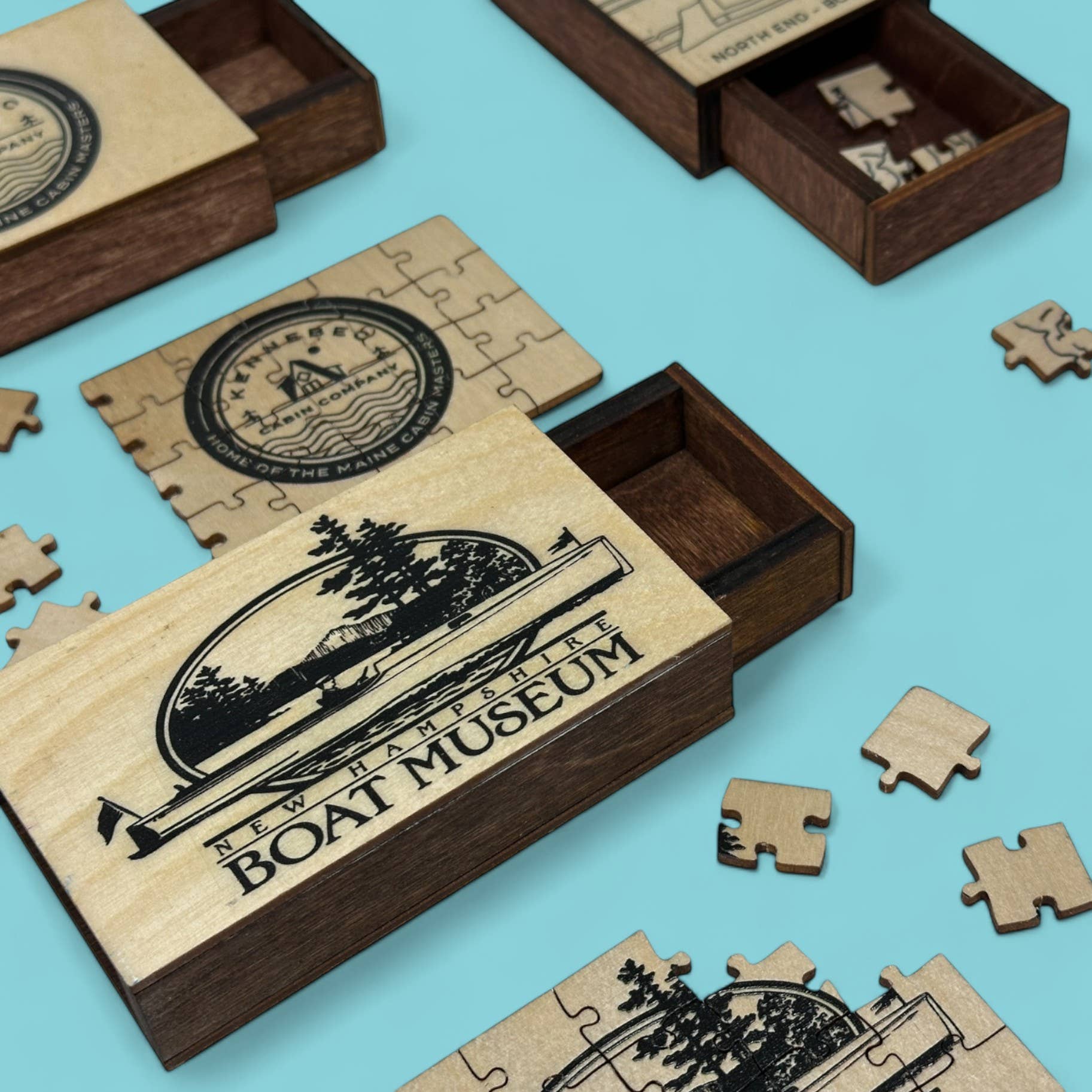 Ingeneius - Wholesale Puzzle - Adult - Wooden Keepsake Box with Puzzle - Custom10