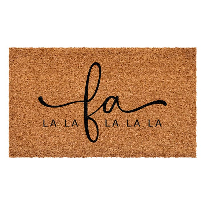 Calloway Mills - Wholesale Door Mat - Chic Fa La La Doormat