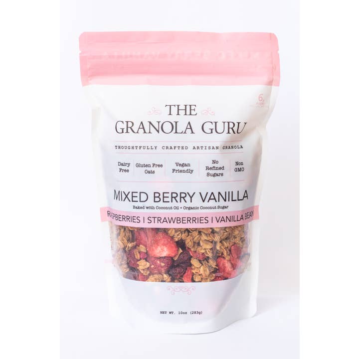 Mixed Berry Vanilla for wholesale by The Granola Guru