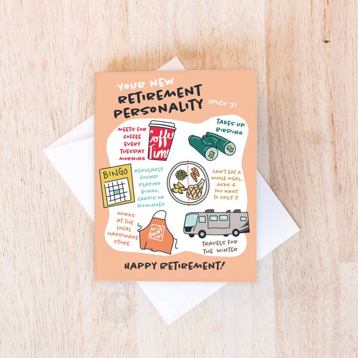 Personalidade de Reforma | Cartão de Reforma por atacado de Good on Paper