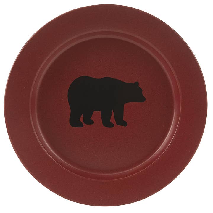 Linville Enamel Bear Salad Plate for wholesale by Park Designs