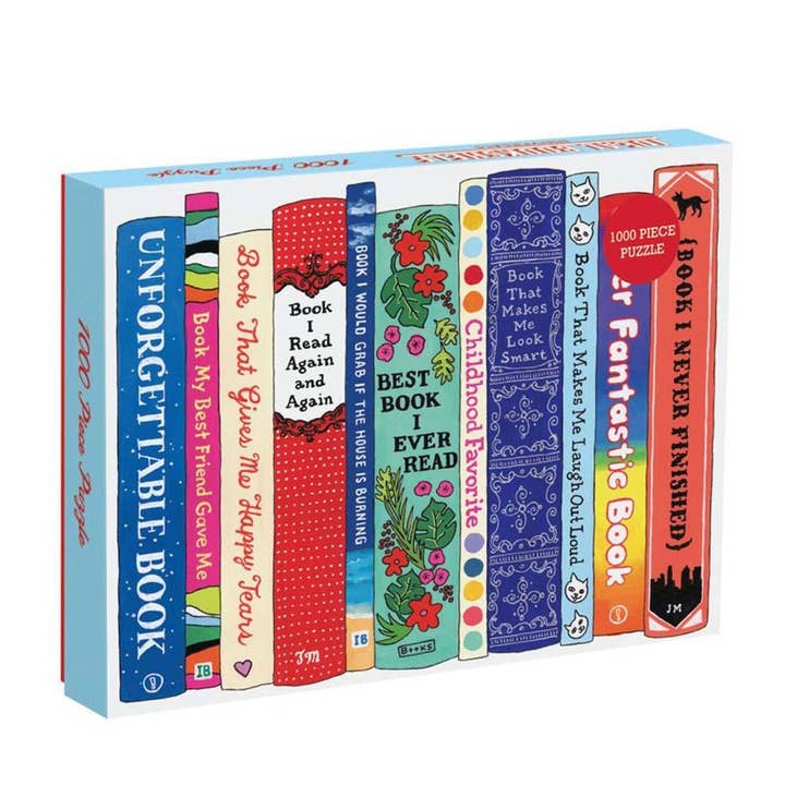 Chronicle Books - Wholesale Puzzle - Adult - Ideal Bookshelf: Universals 1000 Piece Puzzle