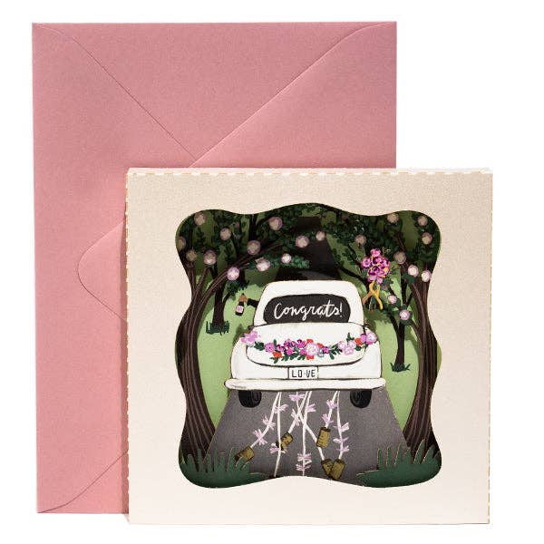 Make A Scene – Großhandel Hochzeitskarte – Pop-Up-Karte zur Hochzeit, mit Glückwunsch*