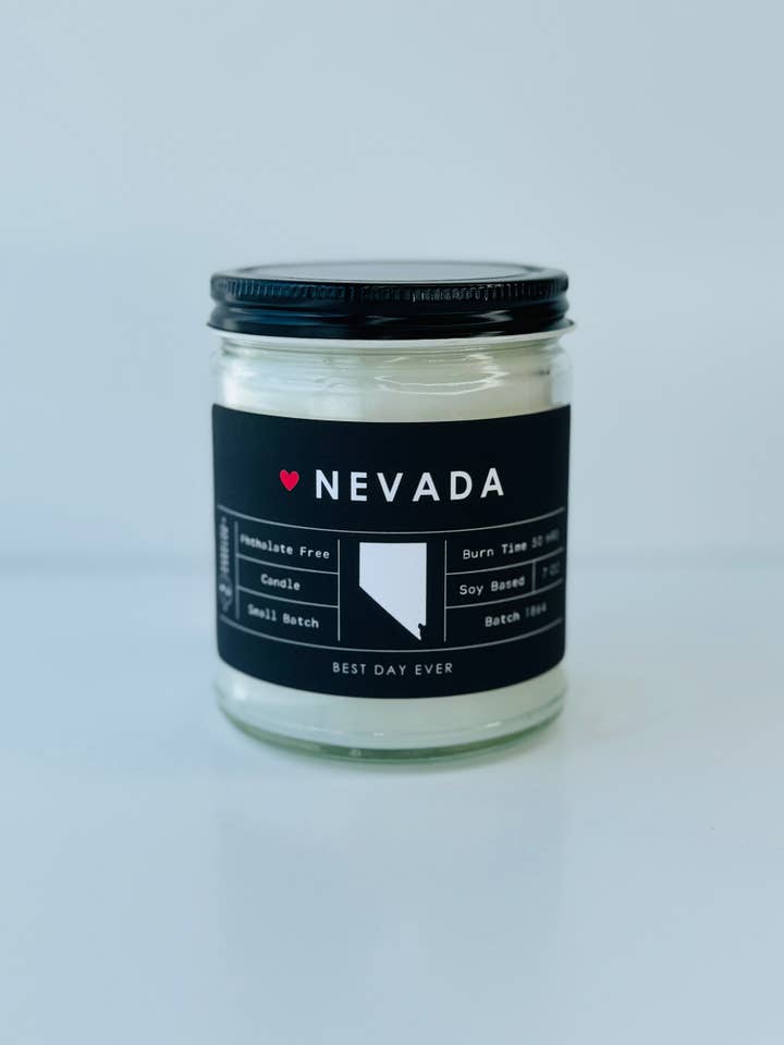 Nevada Candle for wholesale by Rambling Caravan