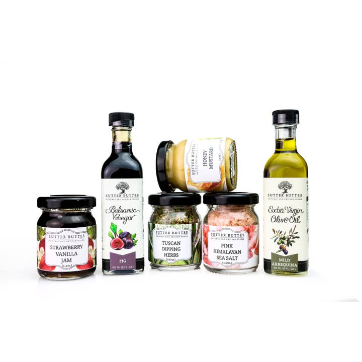 Sutter Buttes - Wholesale Gift Bag Set/Pack - 6 Days of Gourmet Treats Gift Set