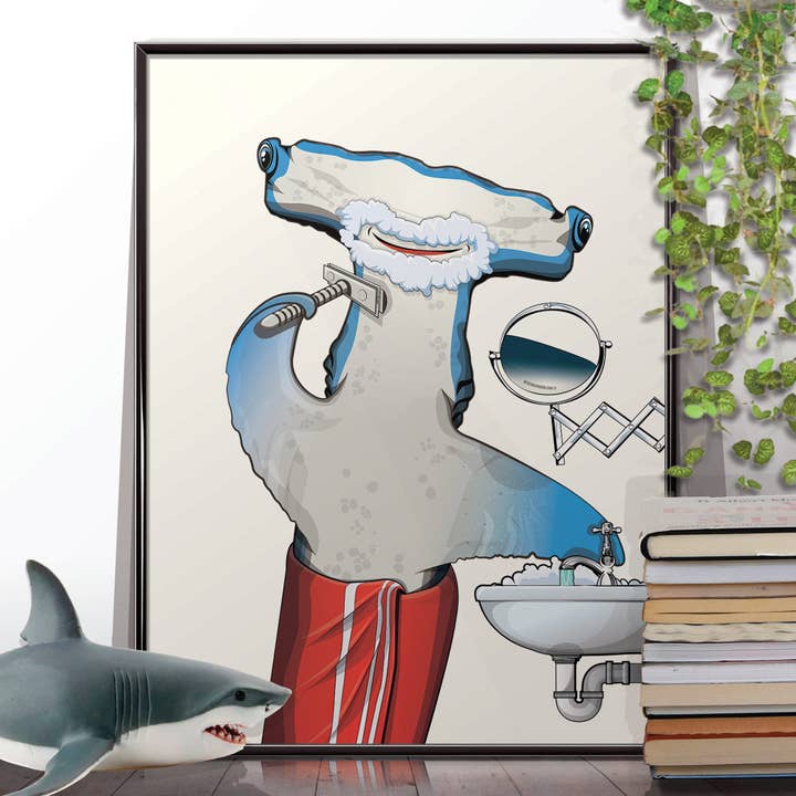 Hammerhead Shark Bathroom for wholesale by In The Washroom