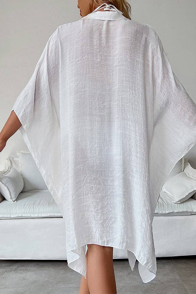 UNISHE - Wholesale Swim Cover Up - Women's - Summer Beach Shirt Cover Up ZK136836