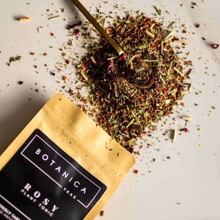 Botanica Teas - Wholesale Loose Tea - Rosy Tisane | Rosehip & Hibiscus Herbal Tea Blend1