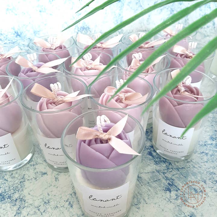 Ranunculus Candle for wholesale by Lunantshop