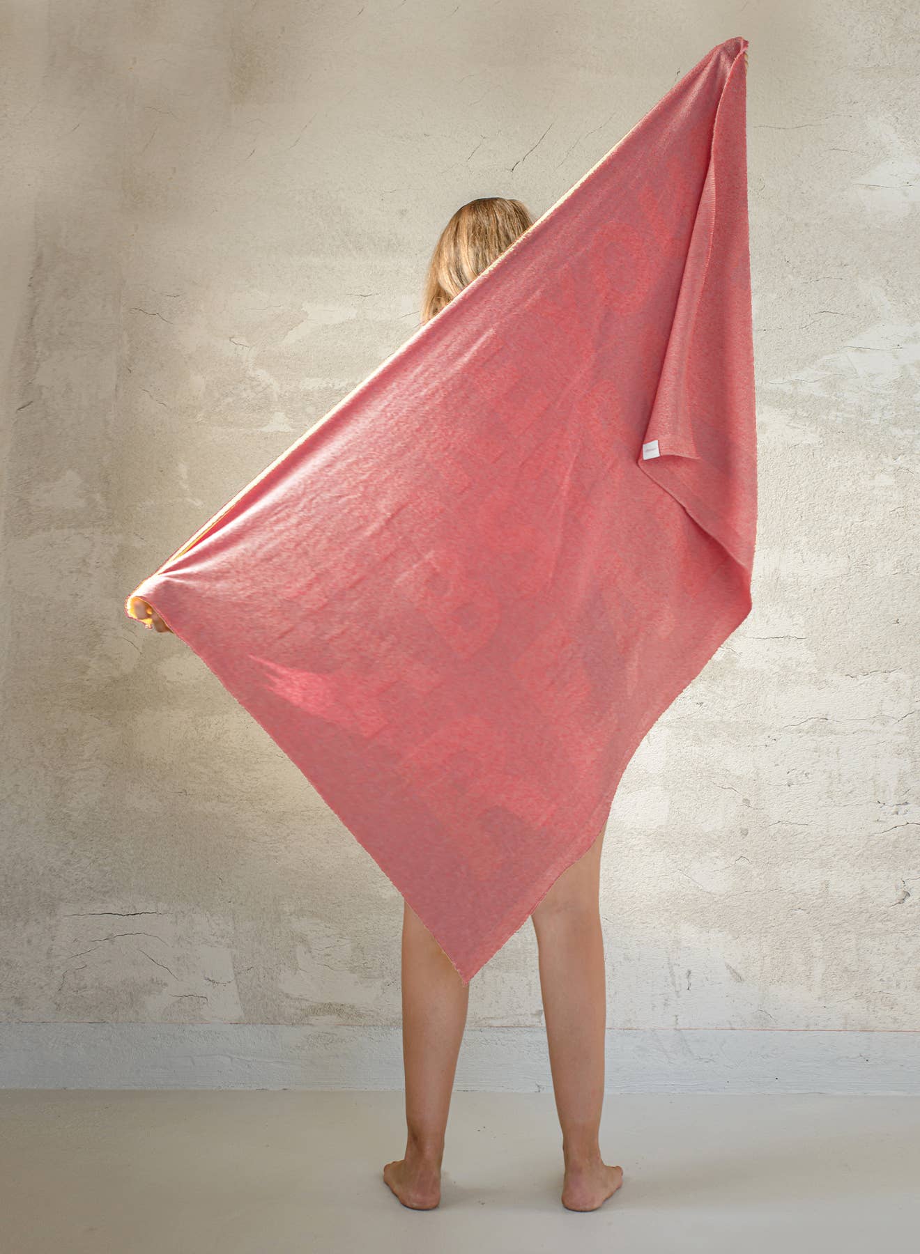 Abstract - Wholesale Beach Towel - Textured beach towel with 'Make Your Abstract Real' lettering3