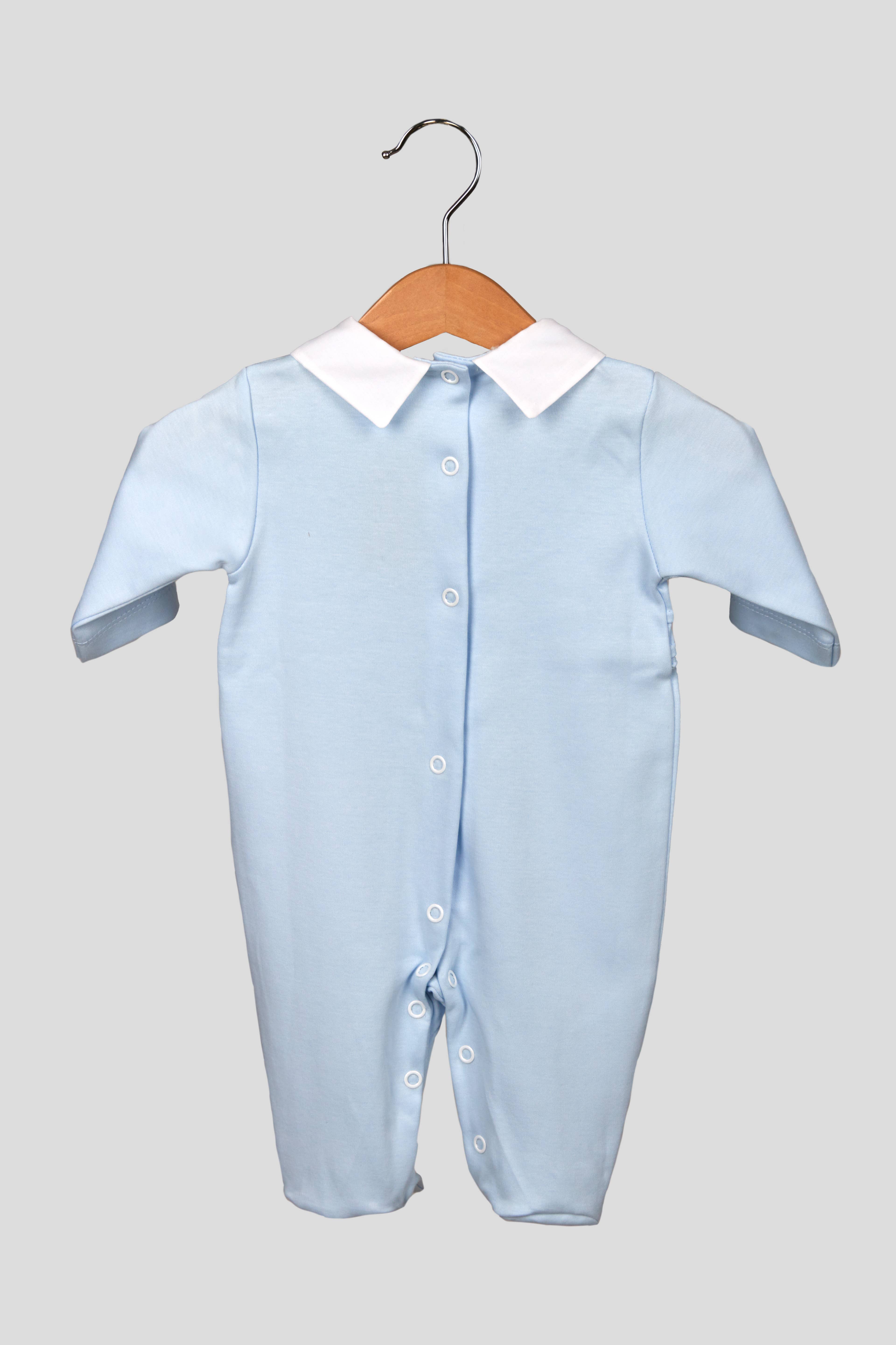 Amorim Gerações, LDA - Wholesale Jumpsuit - Baby - Baby Boy Buttons Cotton Babygrow 2510B4