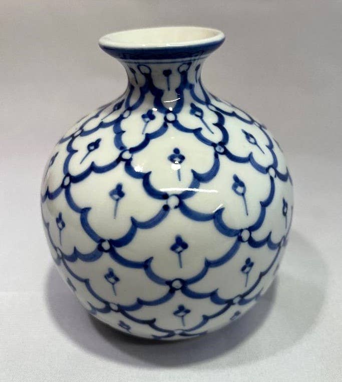 Sea Island Imports, Inc. - Wholesale Vase - Vase, Round  Baseball1