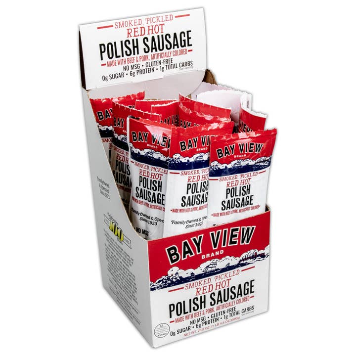 Bay View Packing – Großhandel Wurst – Geräucherte eingelegte polnische Wurst für eine Portion
