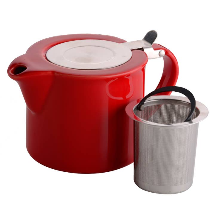 Infuse Teapot Red for wholesale by The DRH Collection Ltd