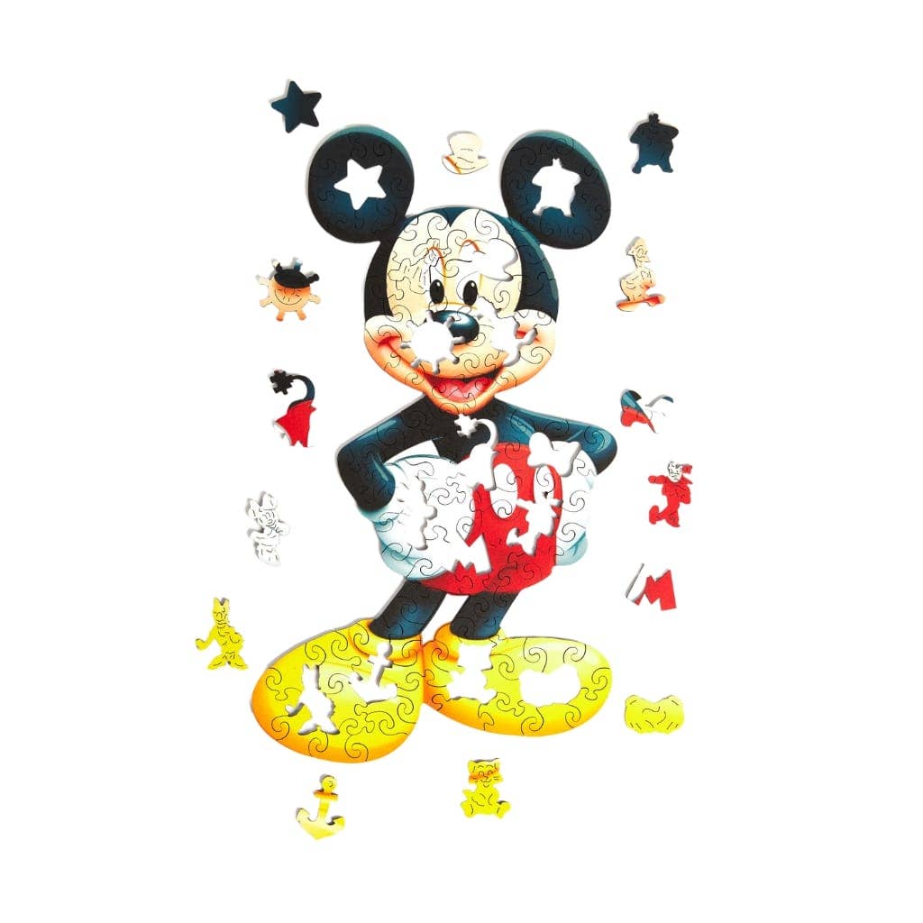 ACTIVE PUZZLES – Großhandel Puzzle – Kinder – Mikey Mousse Holzpuzzle8