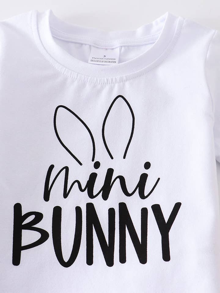 Rylee Faith Designs - Wholesale Top en rok-set - Kinderen - Paashaas Tutu Set1