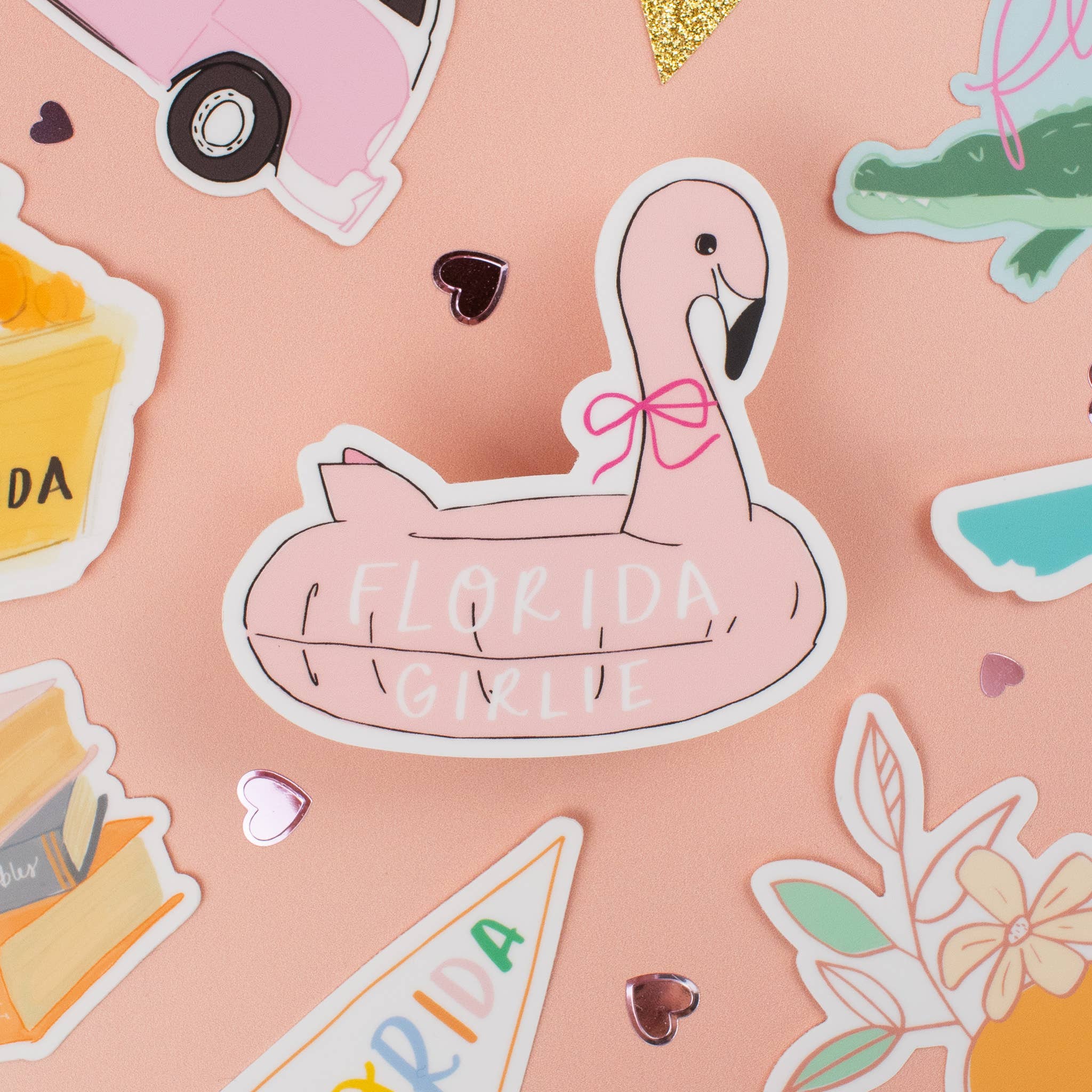 Declaration & Co - Wholesale Sticker - Florida Girlie Sticker3