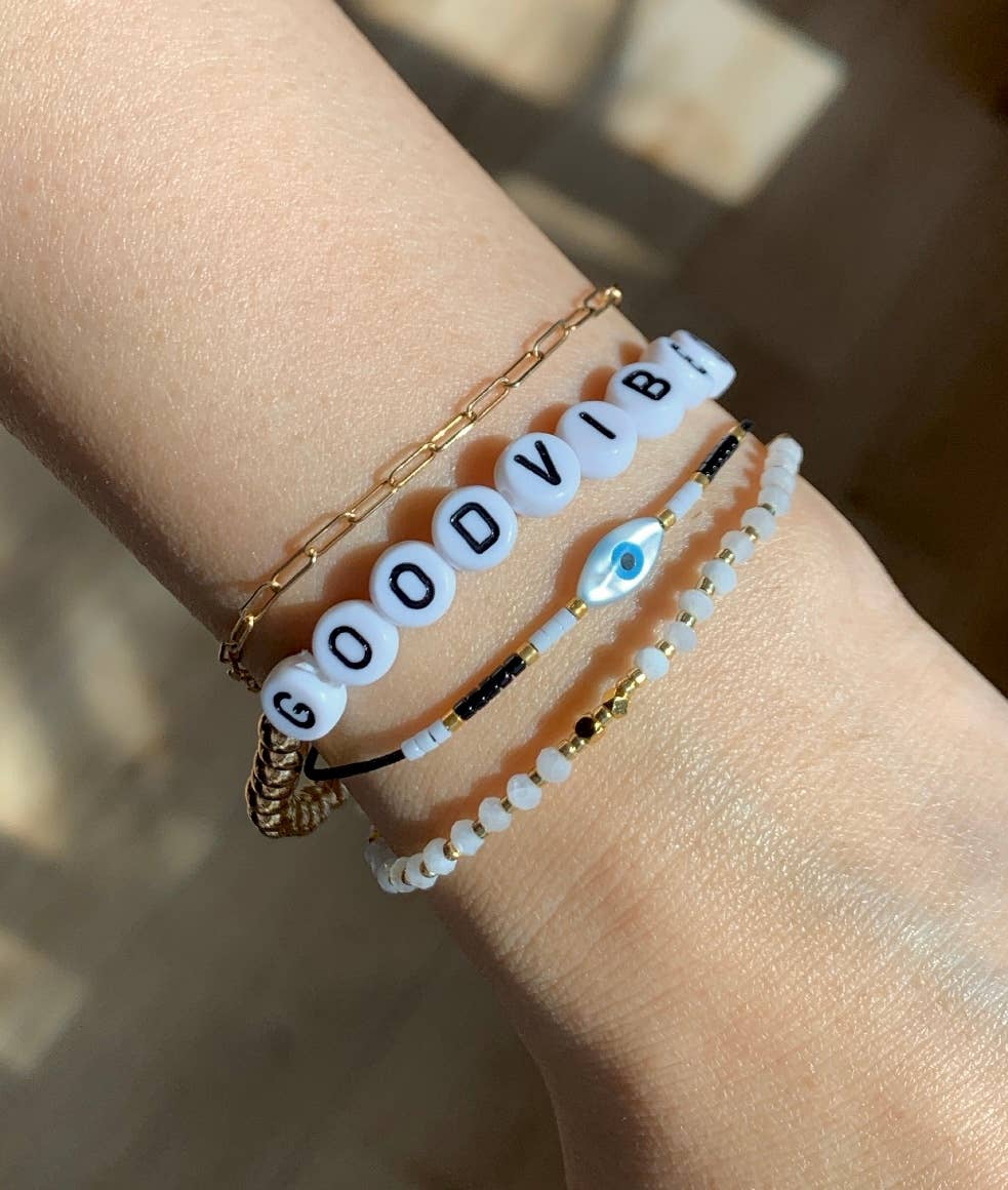 Kindred Row - Wholesale Beaded Bracelet - Moonstone Healing Gemstone Stacking Bracelet5