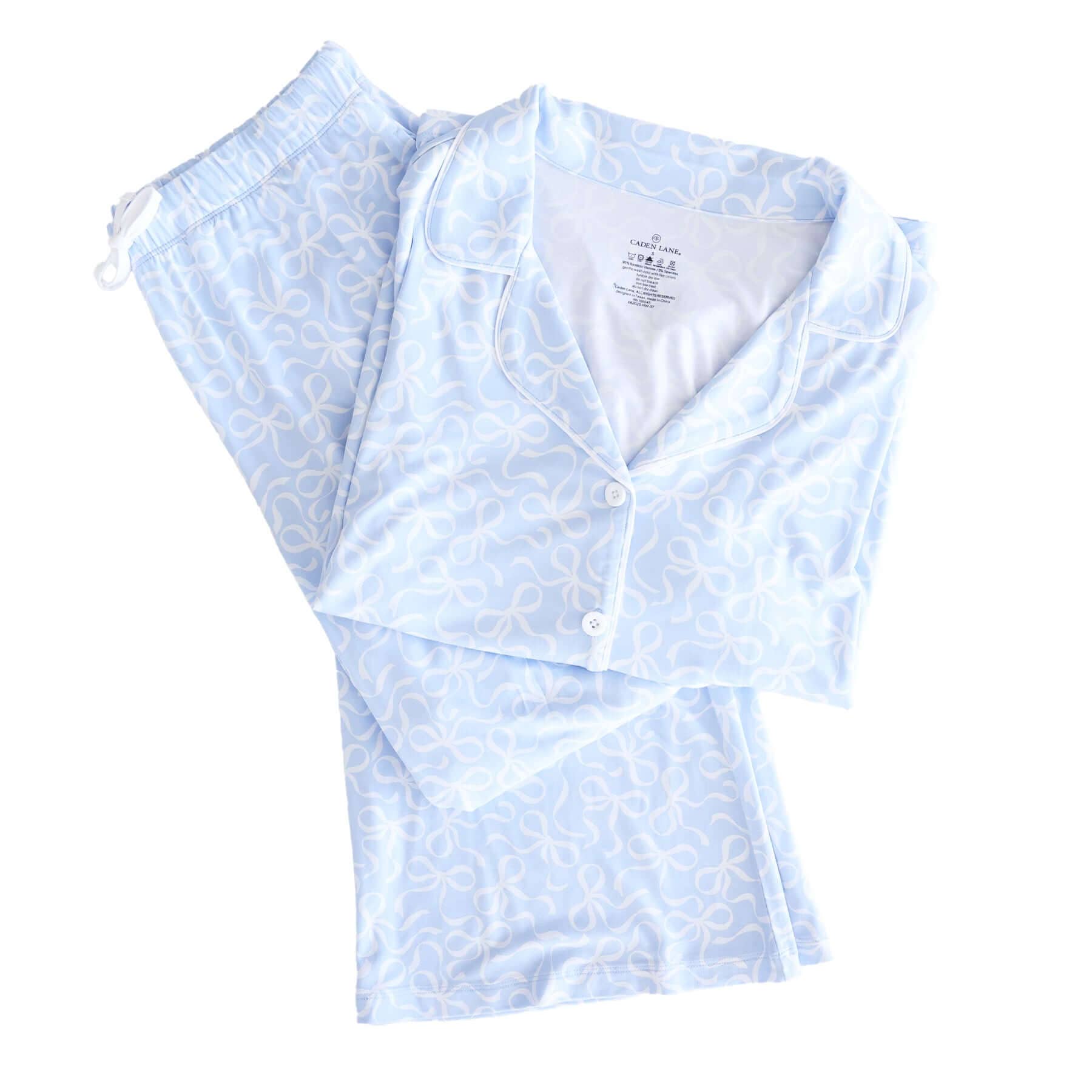 Caden Lane - Wholesale Lounge Set - Women's - Women's Two Piece Flare Lounge Set | Blue-tiful Bows1