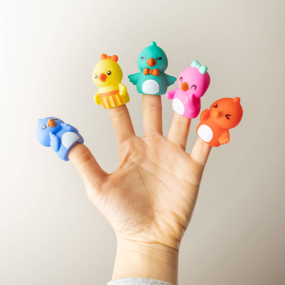 Fun Little Toys - Wholesale Finger Puppet - Kids & Baby - Easter Finger Puppet with Bunny and Other Animal for Kid Toy5