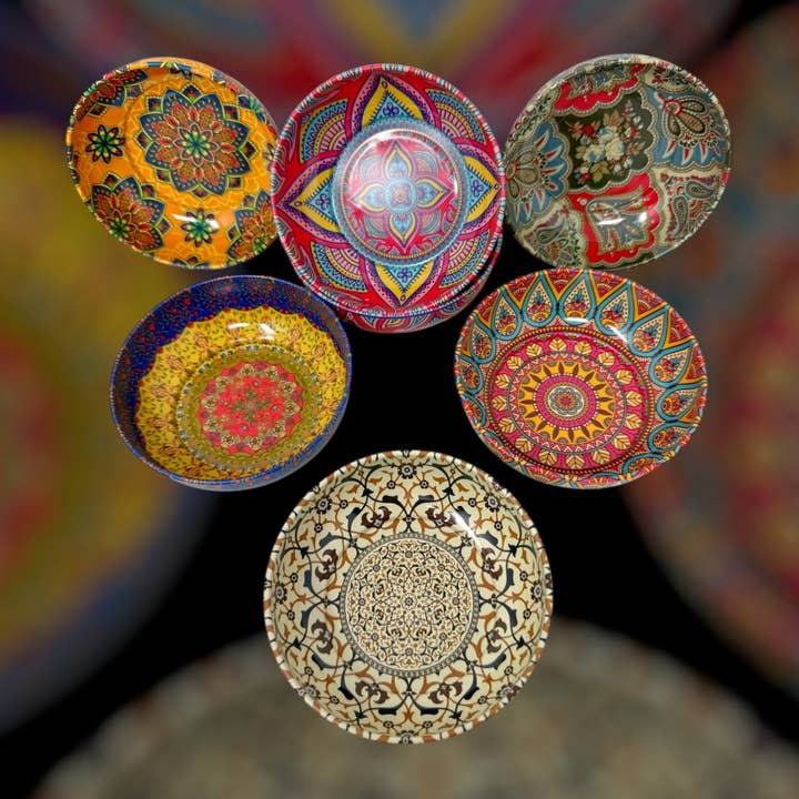 Nai Gifts - Wholesale Decorative Plate/Dish/Bowl - Mandala Design Bowl1