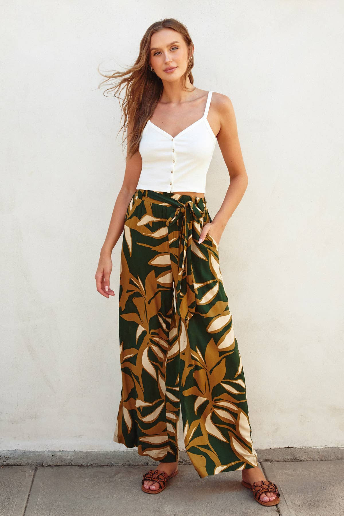 Dress Forum – Engroshandel Strikket top - Dame – Knap Lukning Cami Top4