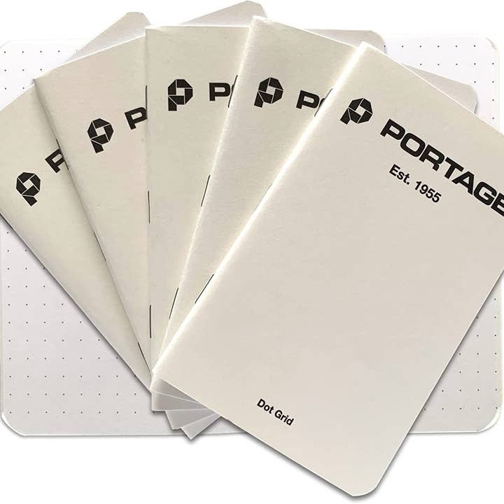 Portage Notebooks – Caderno por atacado – Bloco de notas para campo | 3,5" x 5,5" | 64 Páginas (pacote de 6)17
