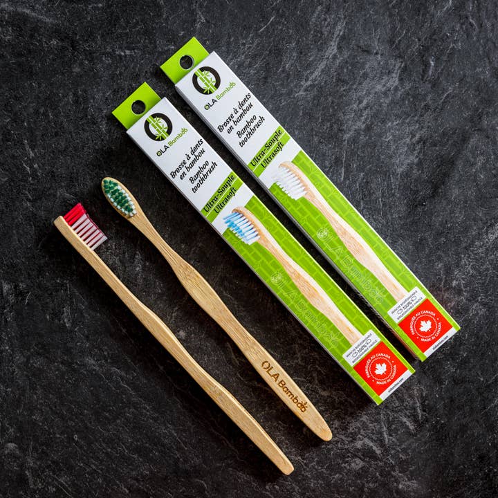 OLA Bamboo - Wholesale Toothbrush - Made in Canada - Bamboo Toothbrushes