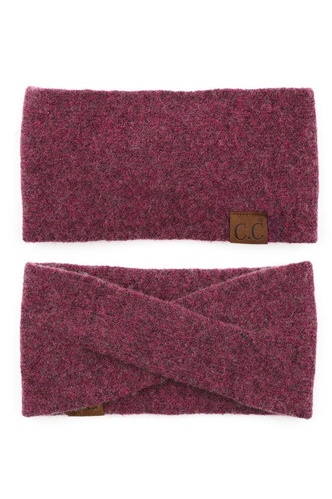 Hana - Wholesale Fashion Headband - Women's - C.C Soft Recycled Fine Yarn Cuff Headwrap6