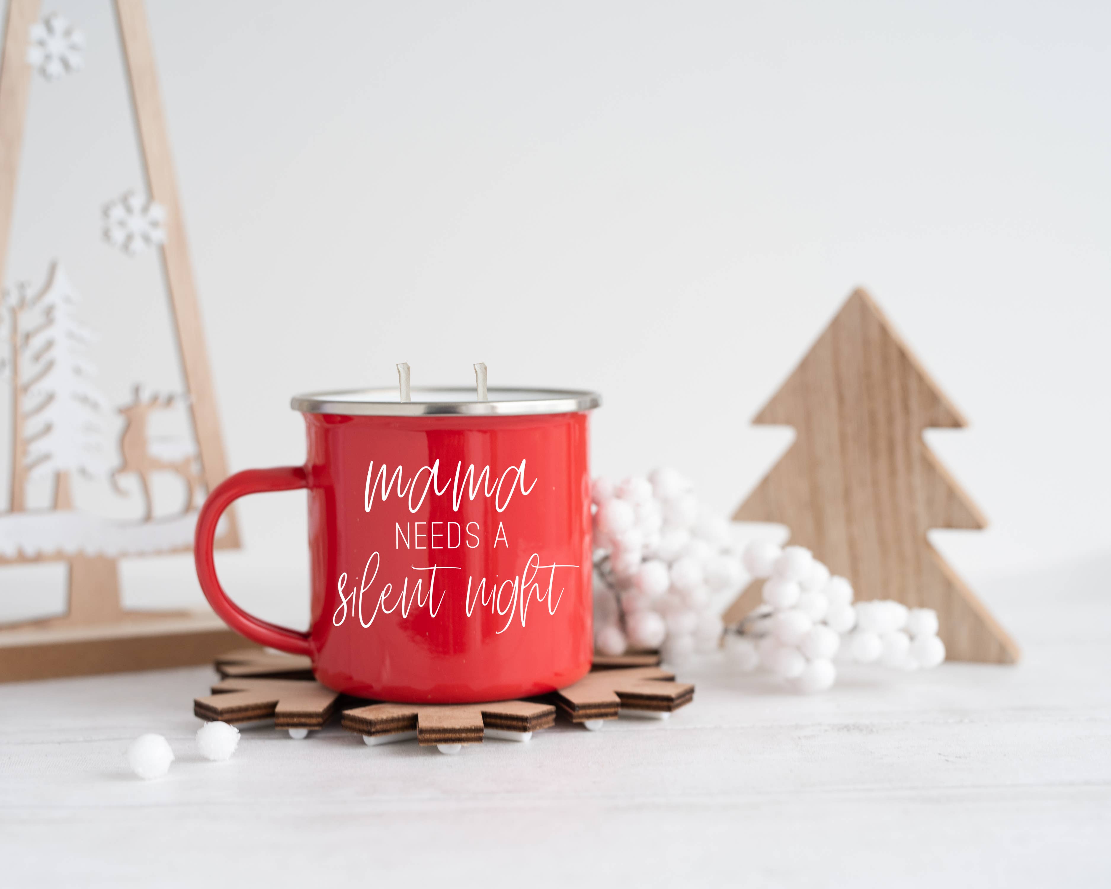 Gia Roma - Wholesale Jar/Filled Candle - Christmas Scented Candles Soy, Unique Holiday Mug Candles lg8