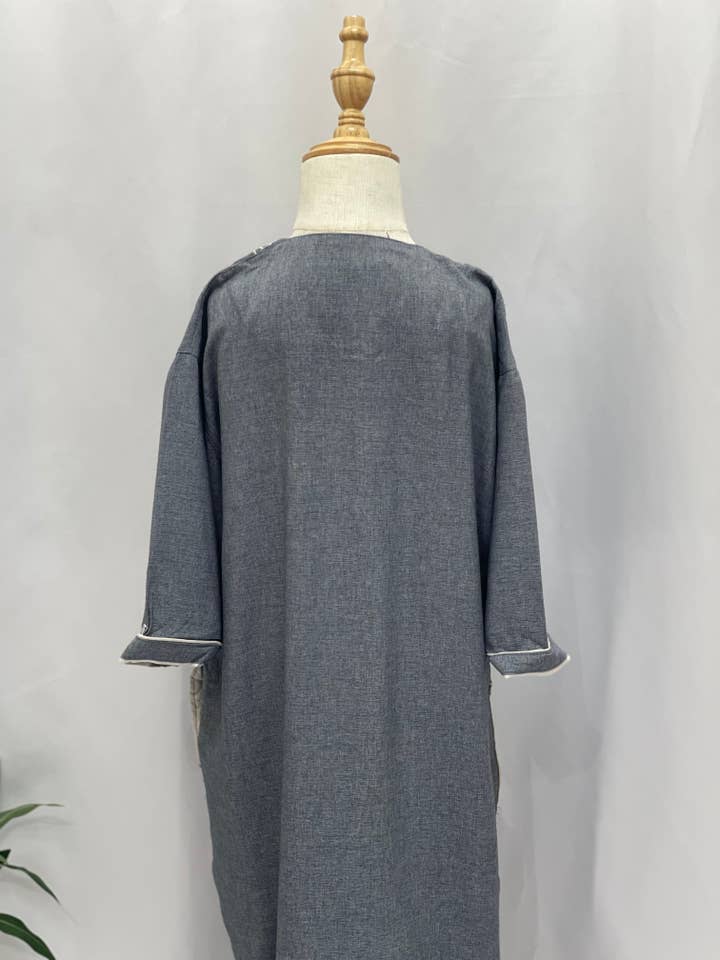 Palestinian Elegance - Wholesale Dress - Kids - Kids' High-Quality Thobe - Multiple Sizes and Colors24