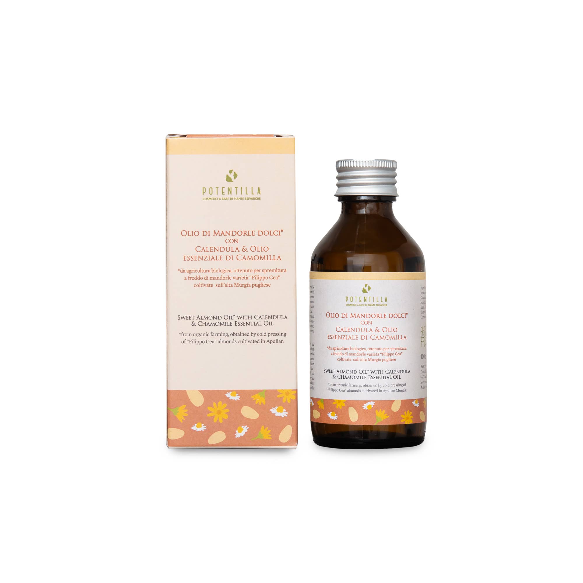 Potentilla - Wholesale Bath/Body Oil - Sweet Almond Oil* with Calendula & C Essential Oil