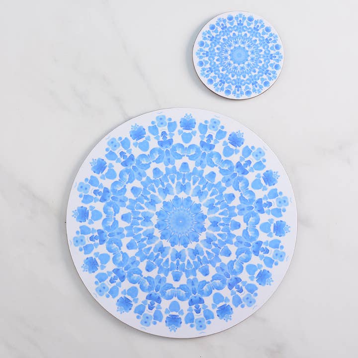 Blue & White Company - Wholesale Placemat - Watercolour Mirage PlacematÂ