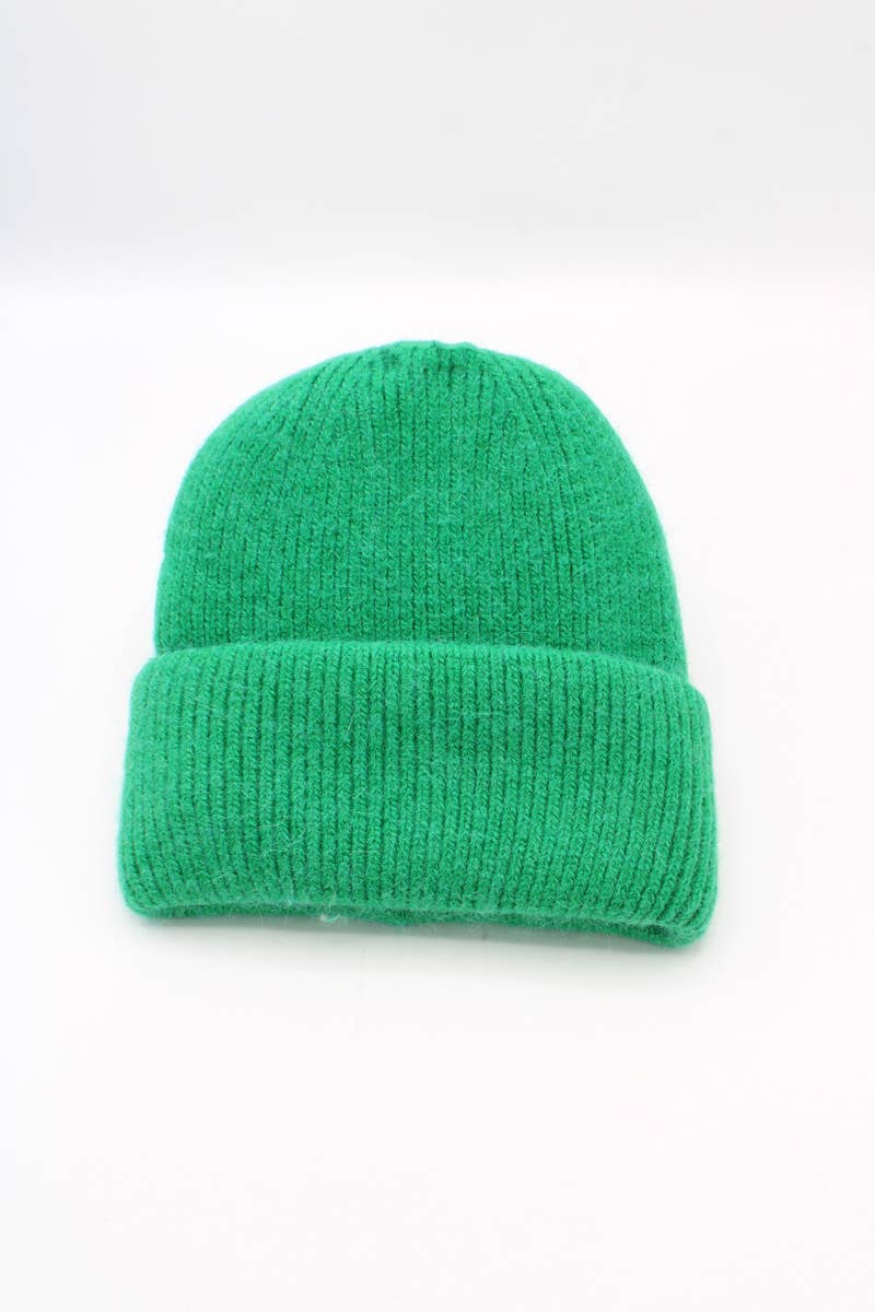 Hologramme Paris - Wholesale Beanie - Men's - Classic plain Angora hat39