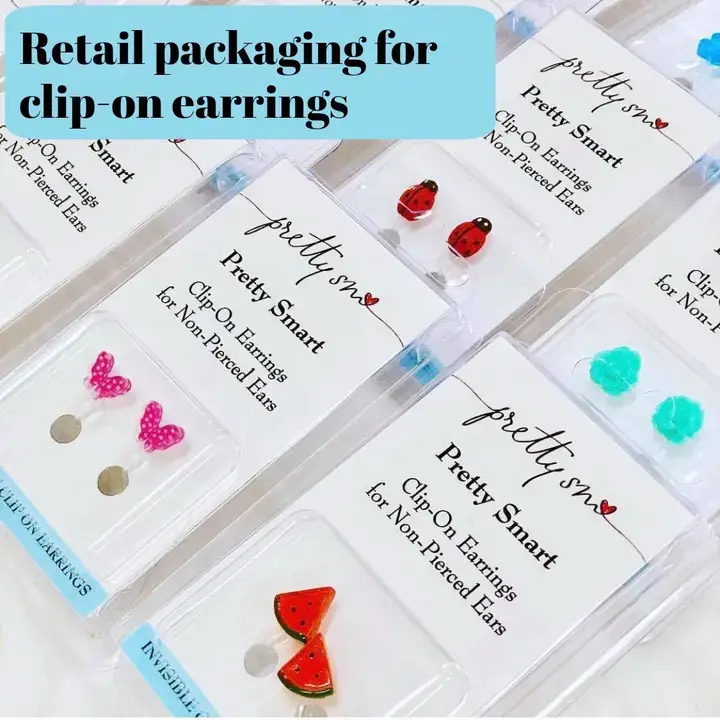 Pretty Smart - Wholesale Earrings – Kids - RETAIL STARTER PACK METAL FREE EARRINGS - New Designs 20252