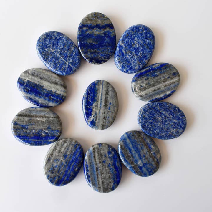 Soothing Crystals - Wholesale Spiritual Stone/Crystal - Palm Stones | Lapis Lazuli | Thumb Crystal | Pocket Gemstone2
