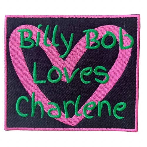 Billy Bob älskar Charlene Trucker hattlapp för wholesale av The Onion Patch