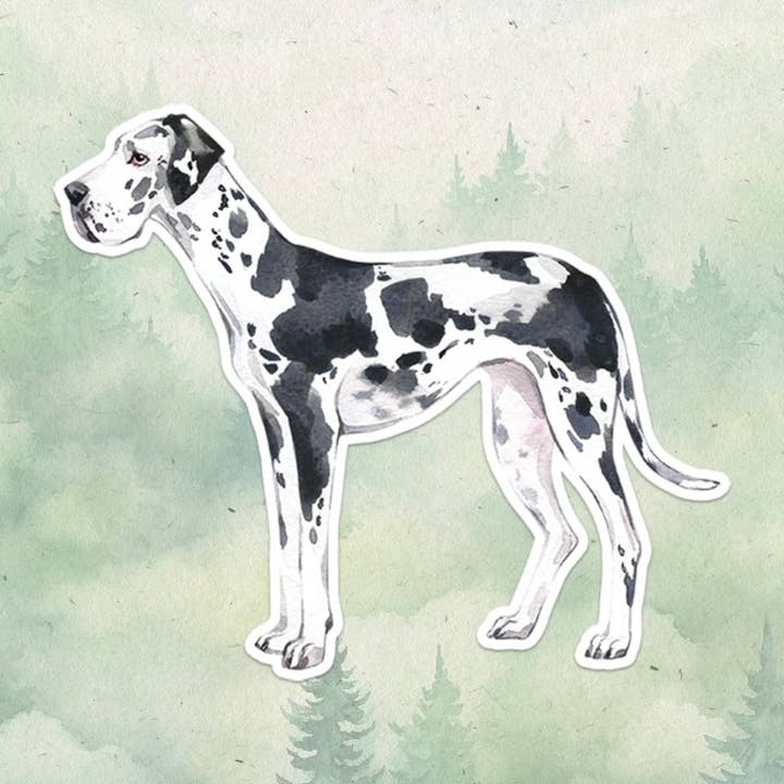 Great Dane dog sticker for wholesale by Soul Familiar