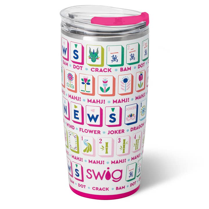 Mahjong Tumbler (22oz) for wholesale by Swig Life