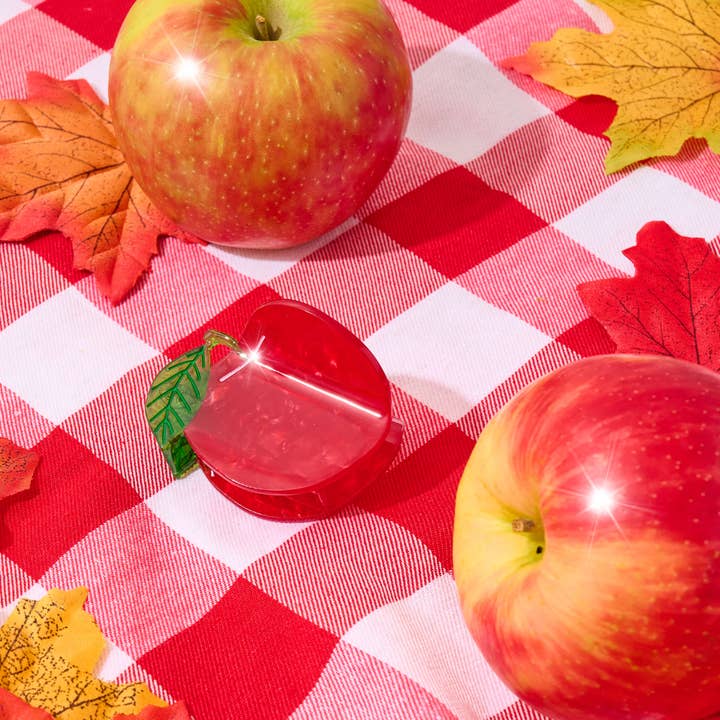 Jenny Lemons - Wholesale Hair Clip - Women's - Midi Red Apple Hair Claw Clip2