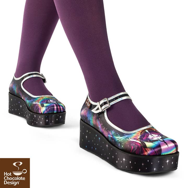 Chocolaticas® Pagan Spirit - Piattaforma Mary Jane da donna per la vendita all'ingrosso da parte di Eclectic Canada Inc.