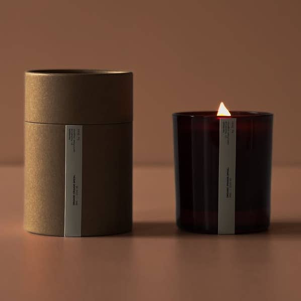 Organic Vetiver+ Candle for wholesale by Skär Organics