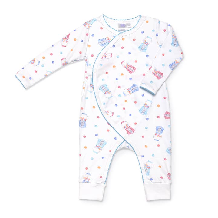 Gumball Kimono Romper for wholesale by Lavender Bow