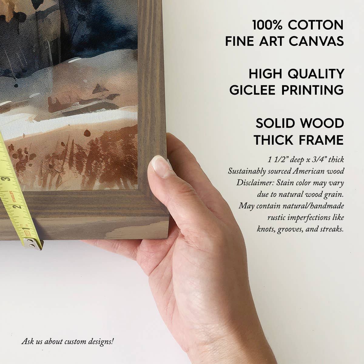 Hangout Home - Wholesale Art Print - Rocky Mountain Woods - Mountain Landscape Canvas Art4